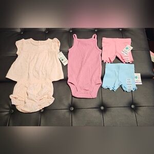Baby Girl 0 To 3 Months Summer Lot Bundle New